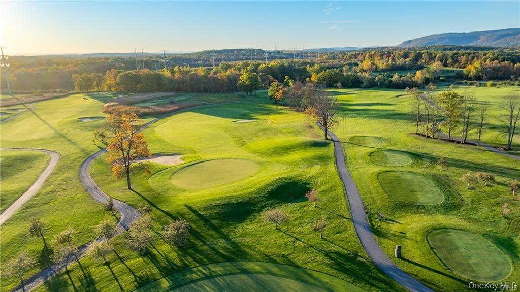 The beautiful golf course is an 18 hole championship par 71