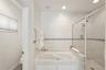 Primary bathroom/tub/shower