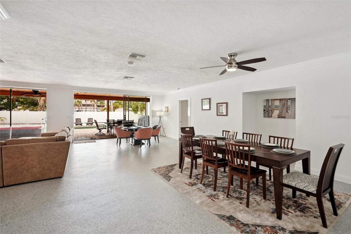 Dining area