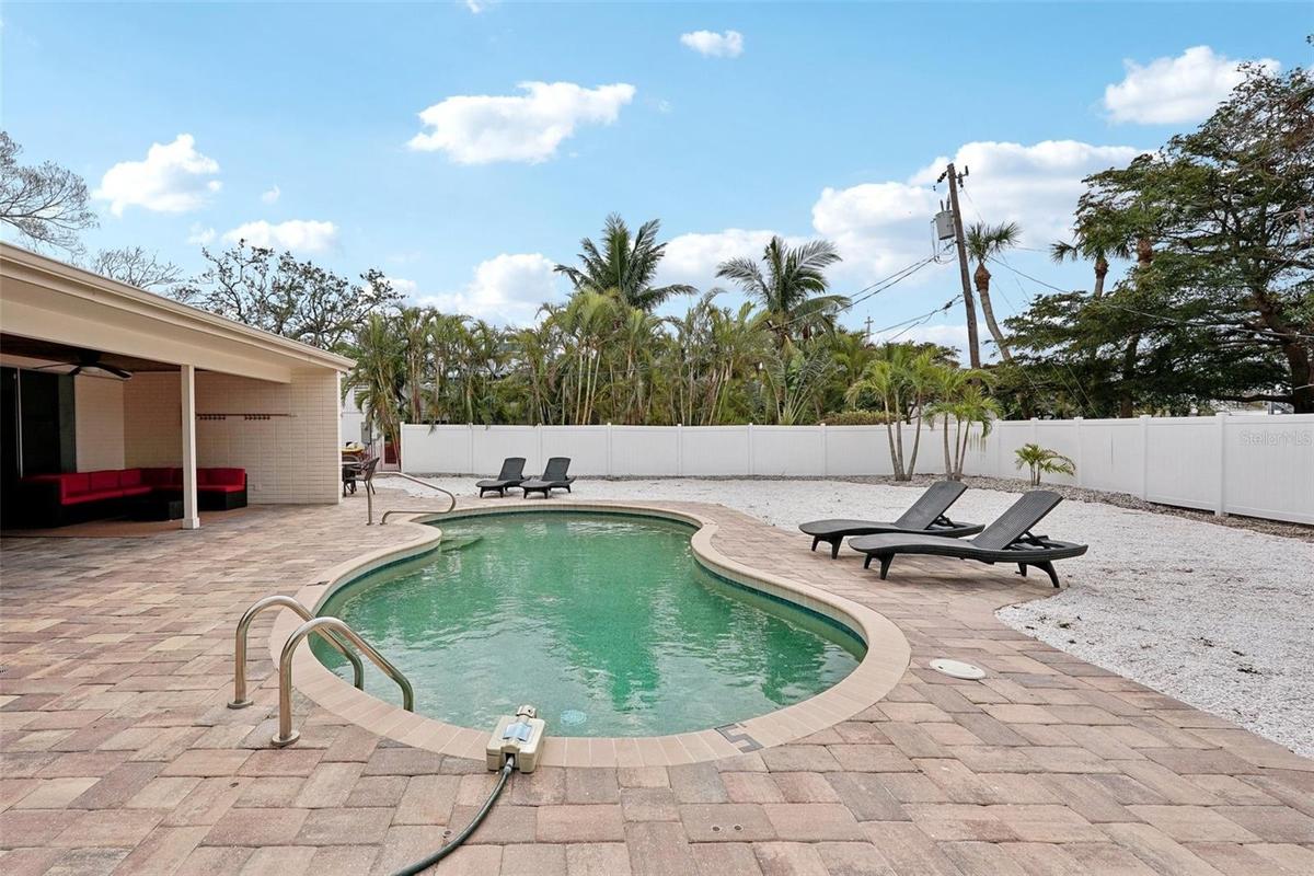 Heated pool