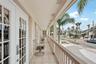 Balcony facing street