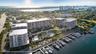 Aerial of 14 acre Development directly on 1040' of the Intracoastal Waterway