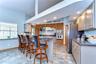 Kitchen with Bar Seating & Entertaining Space