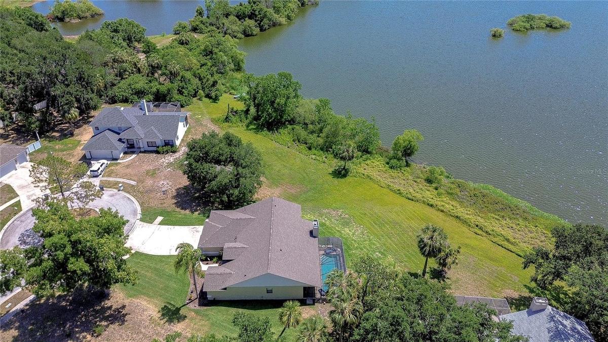 Aerial View – Tucked Away Yet Convenient Location