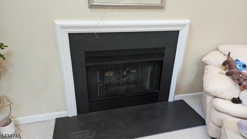 Double sided fireplac