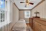 2nd Bedroom with full size closet