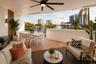Terrace overlooking Intracoastal
