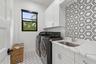 Spacious laundry area conveniently located on 2nd floor