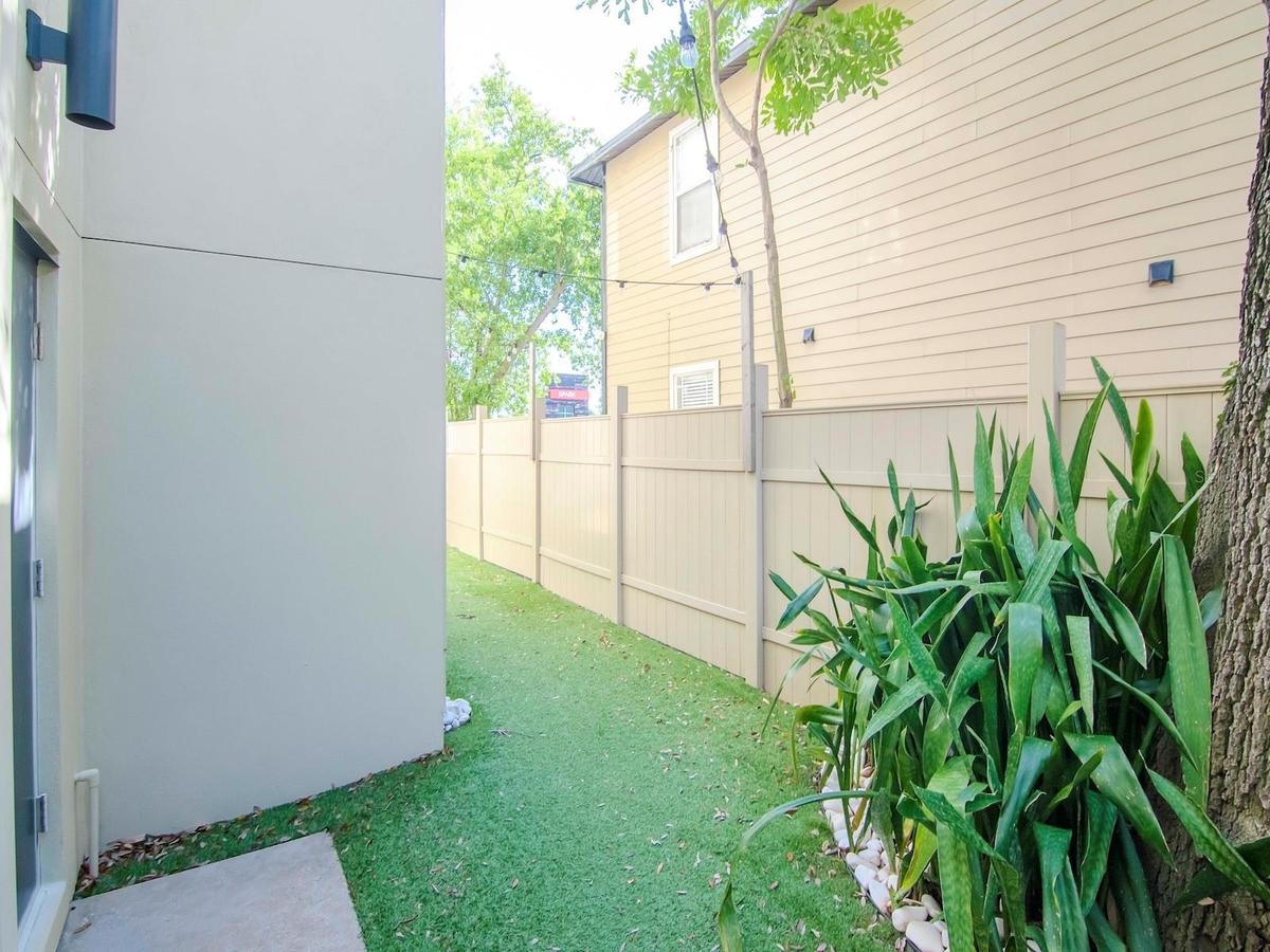Private outdoor terrace perfect for entertaining and relaxing in the heart of the city.