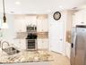 Kitchen with new double oven.