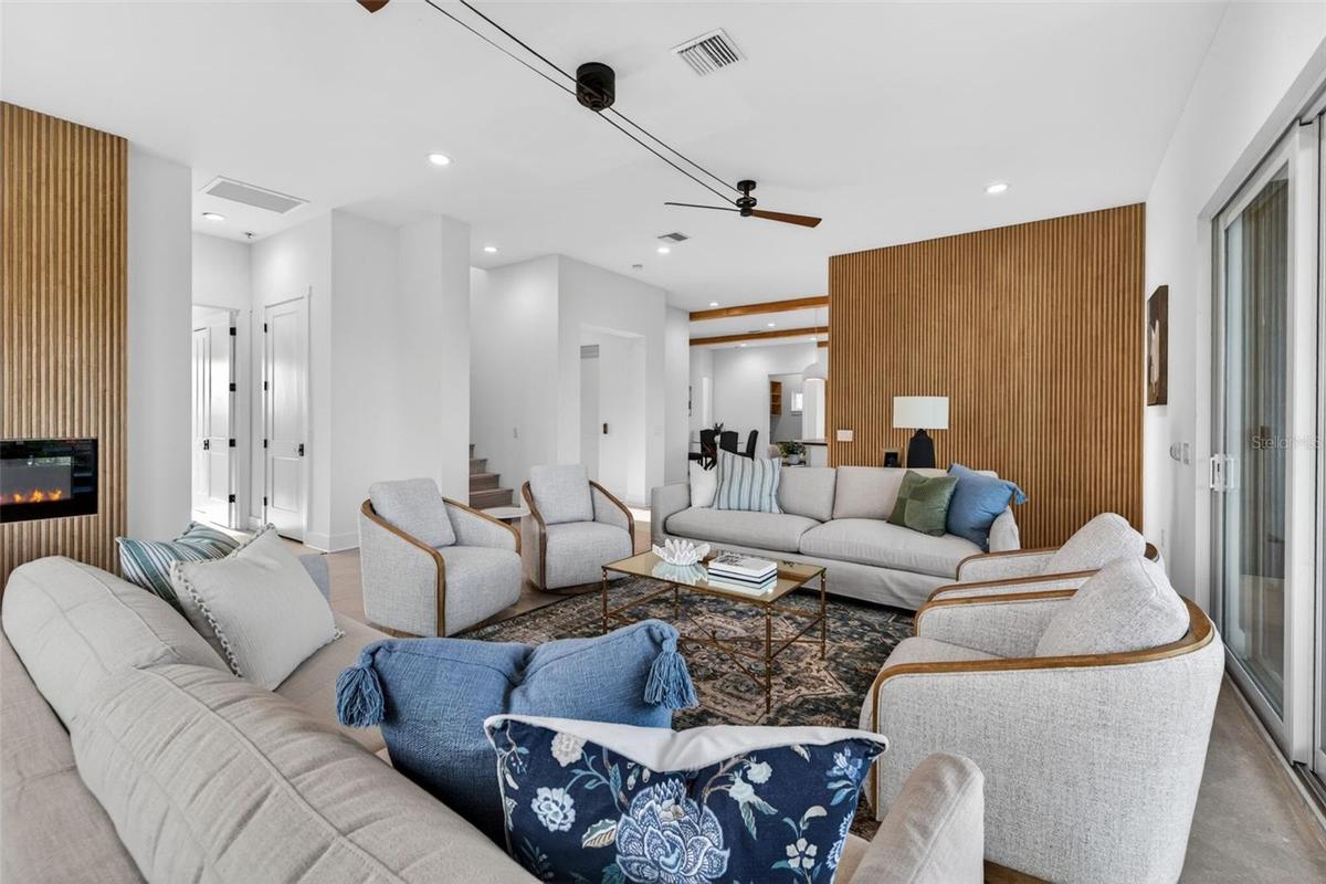 Open floor plan