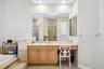 His and her separate vanities
