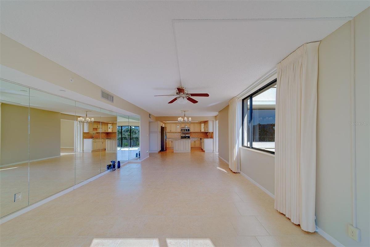Open Space of Living Area