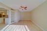 French door in bedroom 3 leading to kitchen