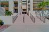 Entrance to building