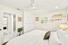 Primary bedroom with built in closet