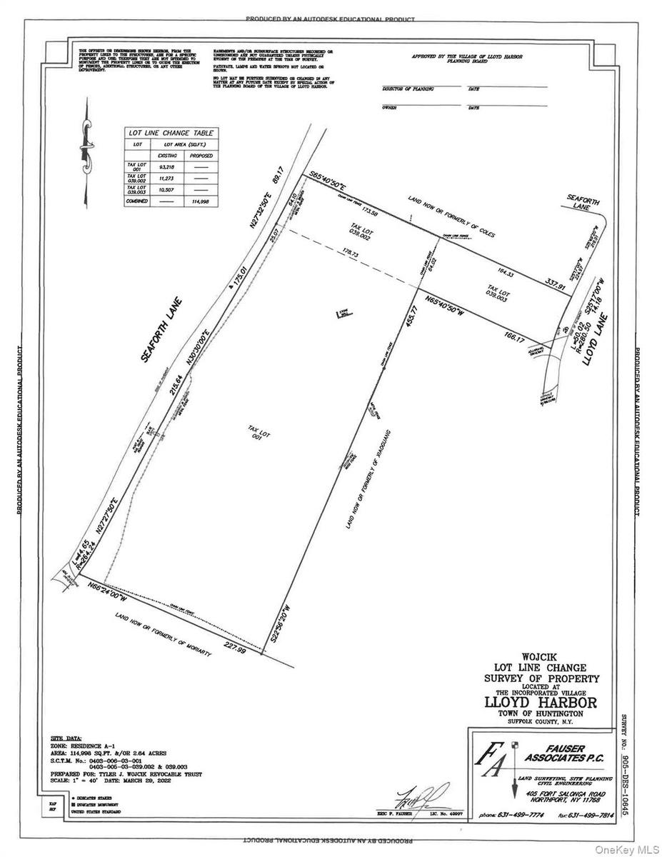 Survey 2.67 Flat Acre
