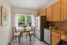 Virtually staged kitchen