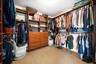 Custom built-in found in spacious walk-in closet.