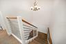 Attractive stair railing