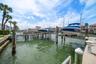Slip with boat lift to accommodate boats up to 20,000 lbs.