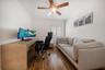 Third bedroom/office is located on the main living level.