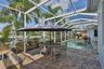 lots of room for entertaining on screened lanai