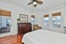 master bedroom with french door to the lanai
