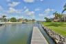 dock and canal looking westward