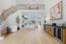 Foyer, Staircase and Built-in Double Wine Refrigerators