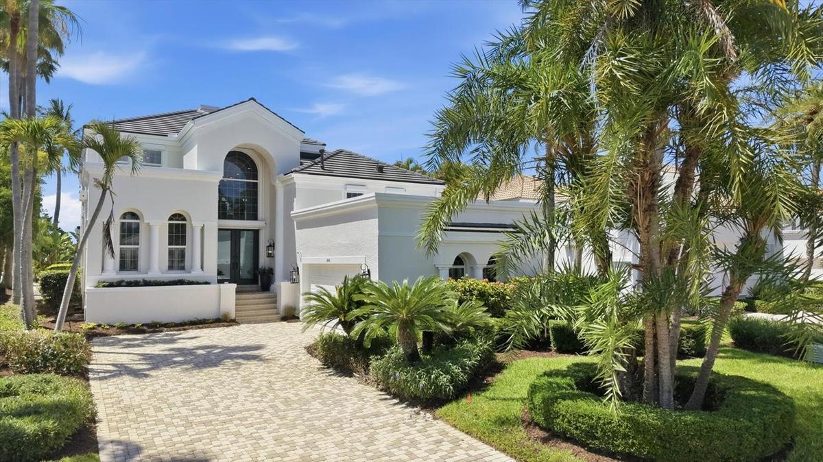 Front View, Paver Driveway and Front Entry