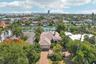 Aerial view of the house