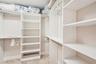 Primary walk in closet