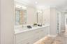 Primary bathroom w/ seperate shower and tub