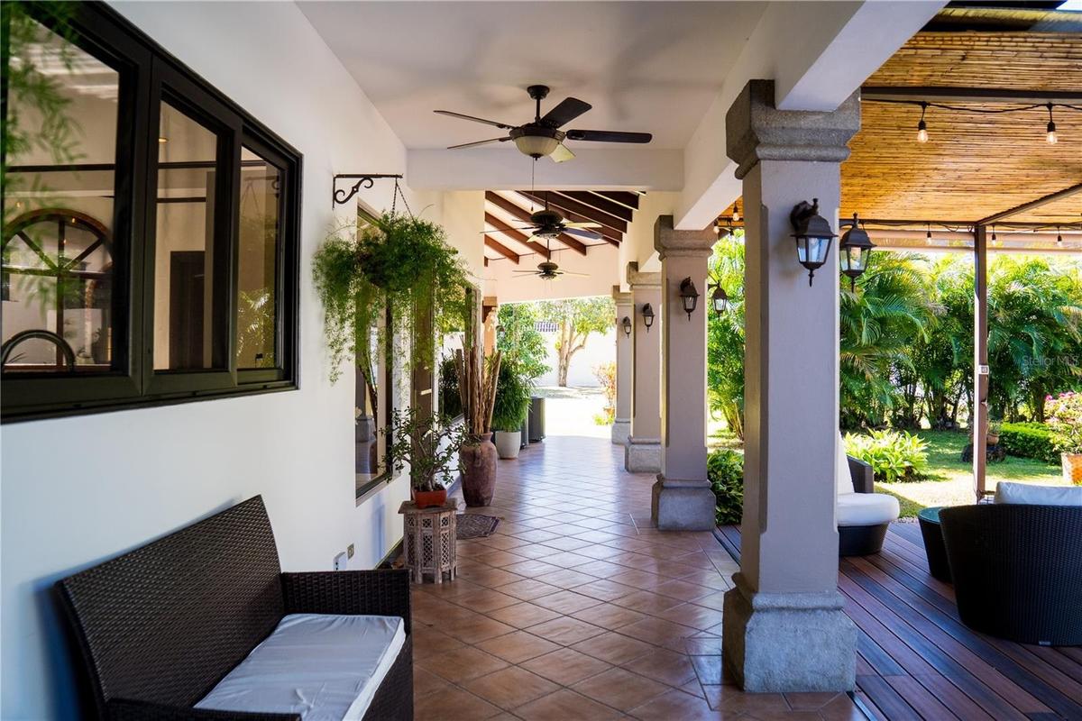 Open porch