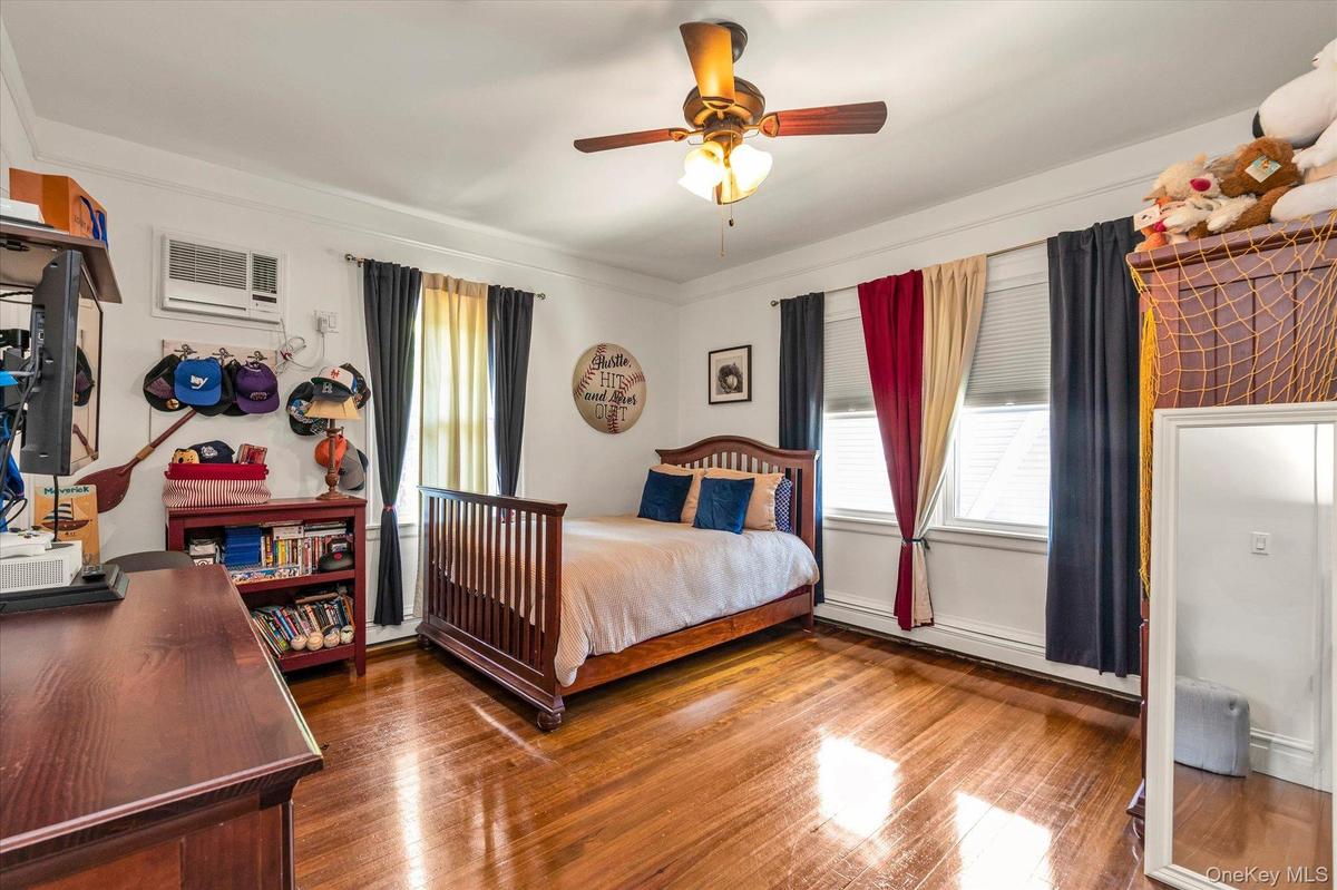 Bedroom with Hardwood Floors