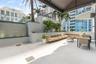 Patio for building pool