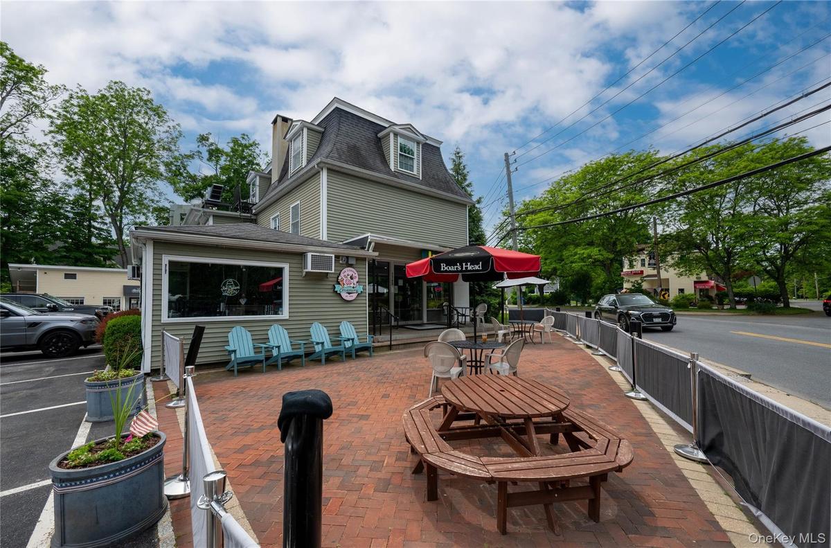 Deli and patio