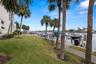 Seawall and marina