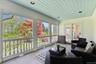 Screened in porch in addition