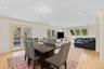 Living room/dining room in addition