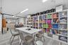 Dedicated library and resource area.