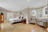 Bedroom with recessed lighting, baseboards, and light wood-style floors