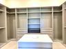 Primary walk-in closet