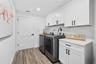 indoor laundry room
