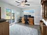 Bedroom #3 used as an office. Big walk-in closet & access to lanai.