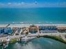 Beach on one side and Intercoastal Waterway as you cross the street -