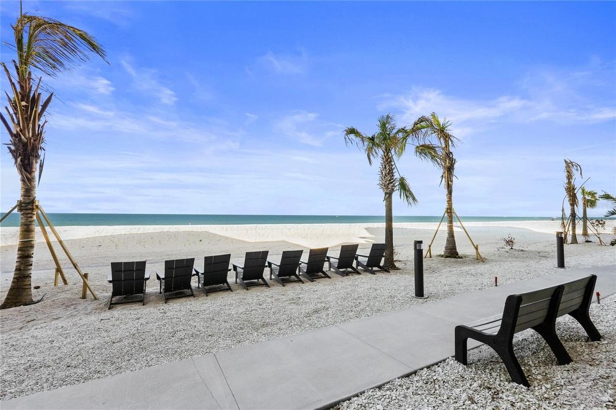 Direct beach access just an elevator ride away