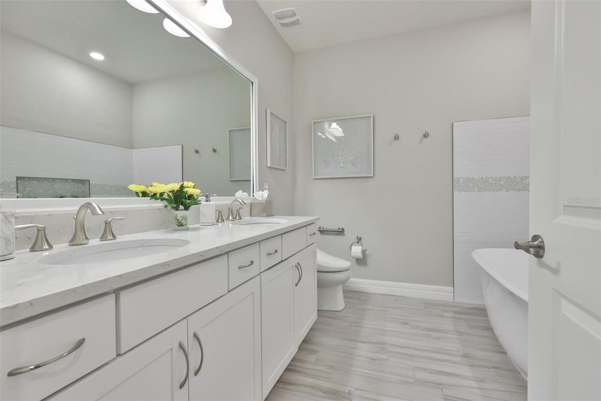 Shared Bath for Bedroom 1 and 2