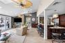 Bright Den with Fireplace!
